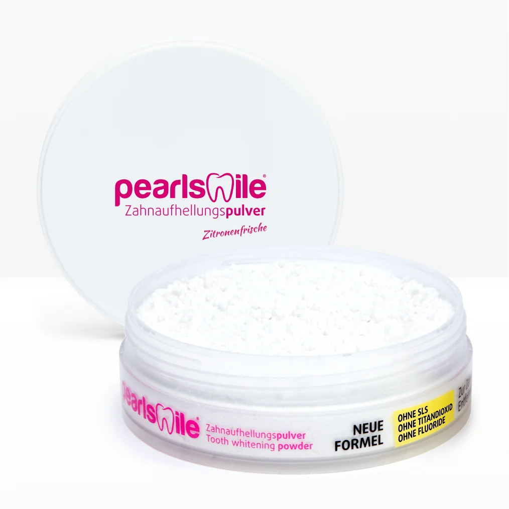 PearlSmile Zahnaufhellungspulver – Zitrone-Minze - alt@0.5x