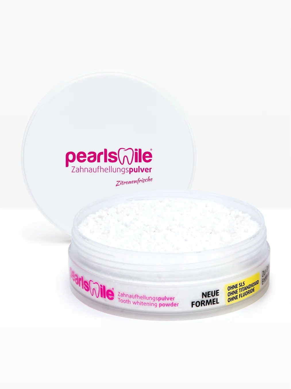 Image of PearlSmile Teeth Whitening Powder – Lemon-Mint
